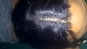 Mixed young 18+ slut sucking dick