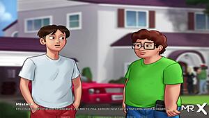 Why Do You Need This Thing? I Spy On Girls Masturbating In Summertime Saga