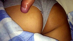 Masturbation session with cumshot on ass part 3