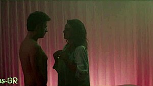 Dira Paes Naked in Intense Scenes for Divino Amor