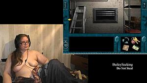 Scarlet plays with her hands while naked in this game part 2