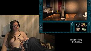 Scarlet plays with her hands while naked in this game part 2