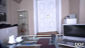 Latina Bombshell Frida Sante Craves Deepthroating Big Hard Cocks