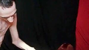 Viviandimondbbw enjoys a behind session.