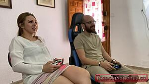 FC Барселона чалъндж се превръща в твърдо ебане с Памела Санчес