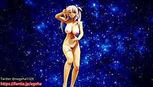 Kanon asks, 'Want to see my nude dance on the sand planet?'