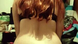 Mi Novia Shows Off Her Stunning Mexican Ass in Pretty Teen Amateur Sex