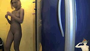 i spied on this russian amateur with hidden cam, catching every moment