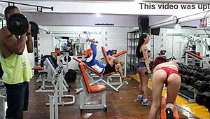 academia da pernocas with big cocks and natural tits in interracial fun 😏