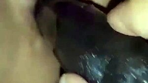 Hermana masturbating with toys and dildo