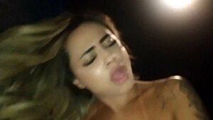 Izabela Pimenta Fulfills Fan's Dream With Blowjob And Cumshot