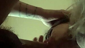 the mexican bitch deepthroats a big dick in homemade action