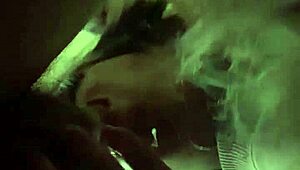 the mexican bitch deepthroats a big dick in homemade action