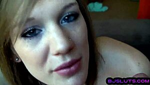 POV: 19-letnia amatorska laska ssie kutasa i gada brudno