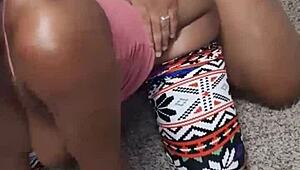 Black woman in doggystyle!