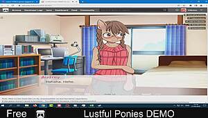 Ponies demo in lustful adventure game