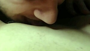 A Man Licks a Woman's Pussy Slowly and Deeply