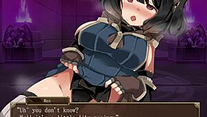 Chloe Endures Humiliation With Blowjob And Creampie In Dark Anime Game