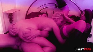 Jodi And Michelle In Wild FFM Threesome!