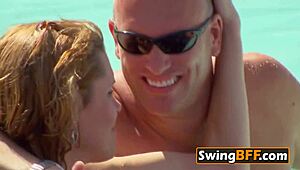 Fancy swinger mansion opens doors for wild group action tonight