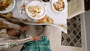 Stuff Your Stepmom Hard for Thanksgiving in Full 4K!