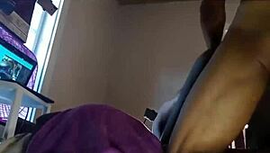 Real African American Milf Bent Over for Doggy Backshots 😍