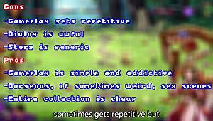 In this hentai game, a hero becomes a warlord through tower defense battles