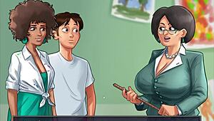 I love playing through Summertime Saga, especially part 2 with all the college adventures and outdoor fun.