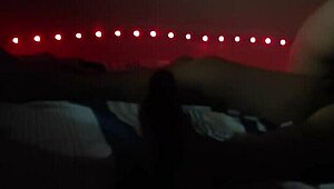 Stepsister sneaks into the room secretly