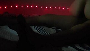 Stepsister sneaks into the room secretly