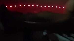 Stepsister sneaks into the room secretly