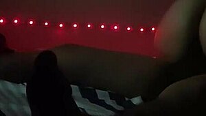 Stepsister sneaks into the room secretly