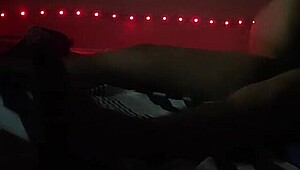 Stepsister sneaks into the room secretly