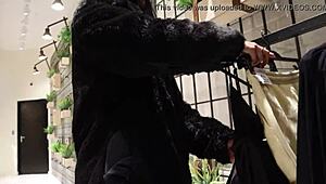 Just strolling through the supermarket, feeling the breeze on my bare skin in this hidden outdoor spot.