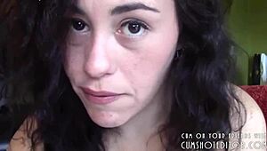 Naughty milf instructs cute submissive friend