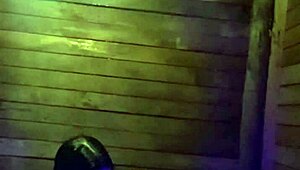 Sensual Chilean woman bathing in the bathtub