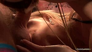 Kinky photographer fucks busty blonde milf after shooting her in stockings