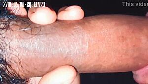 Thai girl Maung Maung eagerly sucks black cock in POV