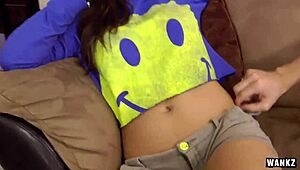 wankz- izy bella blu loves her thongs