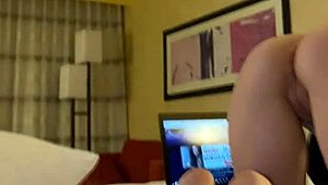 This big juicy booty blonde is fucking a big black cock!