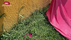 Hey, my boss caught me masturbating on the farm, and I’m totally into showing off!