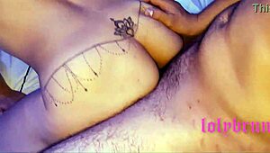 Big Dick Stretching Tight Latina Ass Hard