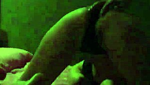 My friend spanks his girlfriend playfully.