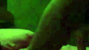 My friend spanks his girlfriend playfully.