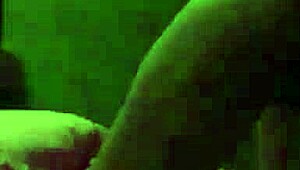 My friend spanks his girlfriend playfully.