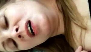 this beautiful russian amateur is having some hot sex