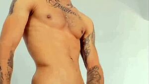 i explode jerking off until cum drips on my hand