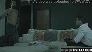 creepy guy lures homeless hunk off the street for deep anal action - roman todd & alpha wolfe.