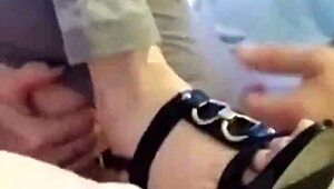 my neighbor stopped by for licking and handjob on monster cock