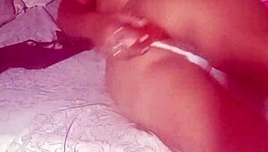 Sexy see-through dress leads to Latina teen anal play.